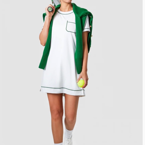 NEW Tuckernuck white Tnuck sport dress women size Medium , XLarge - Picture 2 of 9